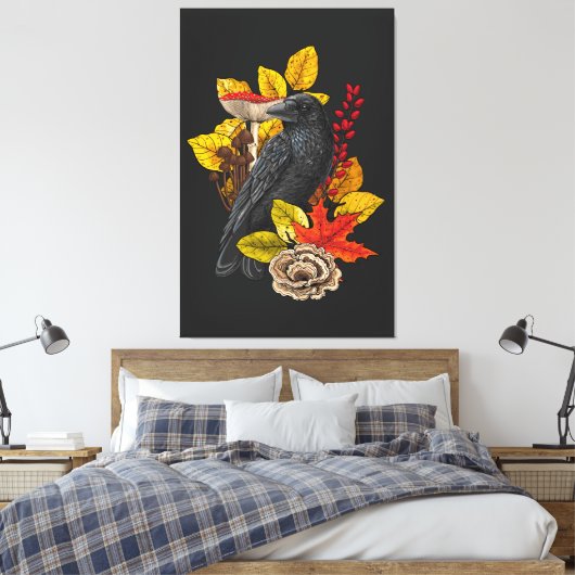 Herbstrabe 2 leinwanddruck (Insitu (Schlafzimmer))