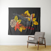 Herbstrabe 2 wandteppich (Beispiel (Horizontal))