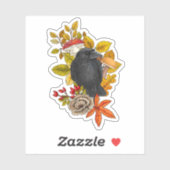 Herbstrabe Aufkleber (Blatt)