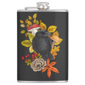 Herbstrabe Flachmann (Vorderseite)