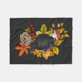 Herbstrabe Fleecedecke (Vorderseite (Horizontal))