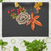 Herbstrabe Geschirrtuch (Gefaltet)