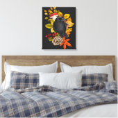 Herbstrabe Leinwanddruck (Insitu (Schlafzimmer))