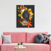 Herbstrabe Leinwanddruck (Insitu (Wohnzimmer))