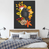 Herbstrabe Leinwanddruck (Insitu (Schlafzimmer))