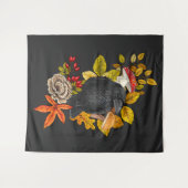 Herbstrabe Wandteppich (Vorderseite (Horizontal))