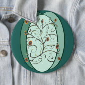 Herbstrebe Button (Beispiel)