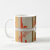Herbstreben und -streifen kaffeetasse (Links)