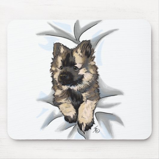 Herbstreckenrutsche Mousepad (Vorne)