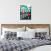 Herbstreflektion Gemälde von Alfred Fox Leinwanddruck (Insitu (Schlafzimmer))