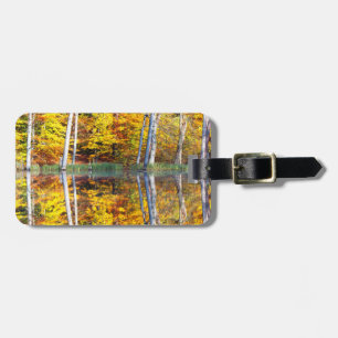 Herbstreflektion Gepäckanhänger
