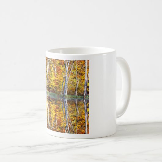 Herbstreflektion Kaffeetasse (VorderseiteRechts)