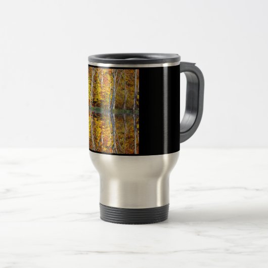 Herbstreflektion Reisebecher (VorderseiteRechts)