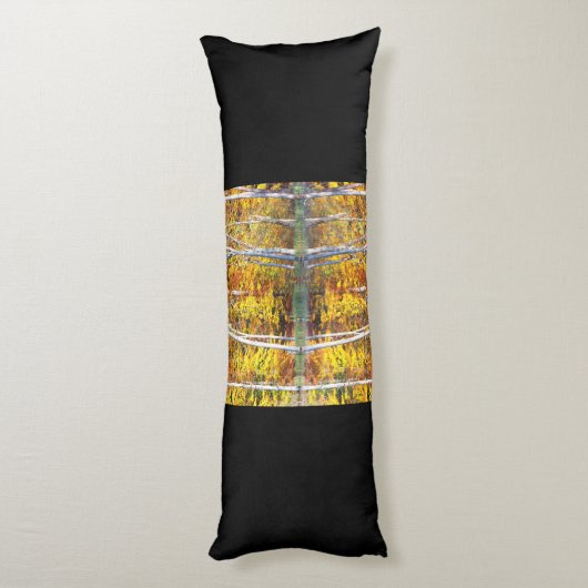 Herbstreflektion Seitenschläferkissen (Rückseite (Vertikal))
