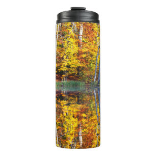 Herbstreflektion Thermosbecher