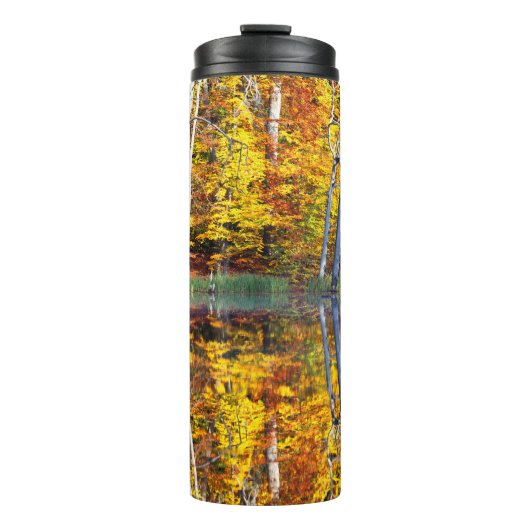 Herbstreflektion Thermosbecher (Vorderseite)
