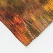 Herbstreflektion über den Kaffeeteich Fleecedecke (Ecke)