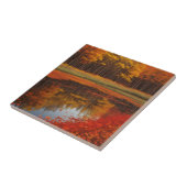 Herbstreflektionen A Serene Lake Fliese (Seite)