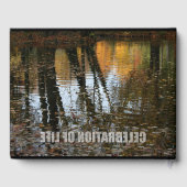 Herbstreflektionen Feier zum Leben des Gästebuches Gästebuch (Rückseite)