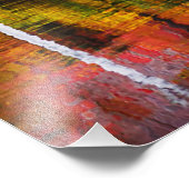 Herbstreflektionen Fotodruck (Ecke)