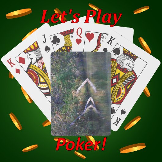 Herbstreflektionen im Twin Sees Erholungsgebiet Spielkarten