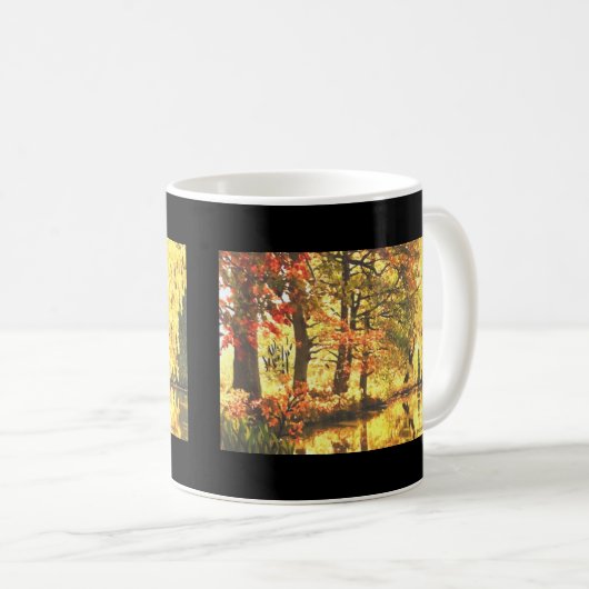 Herbstreflektionen Kaffeetasse (VorderseiteRechts)