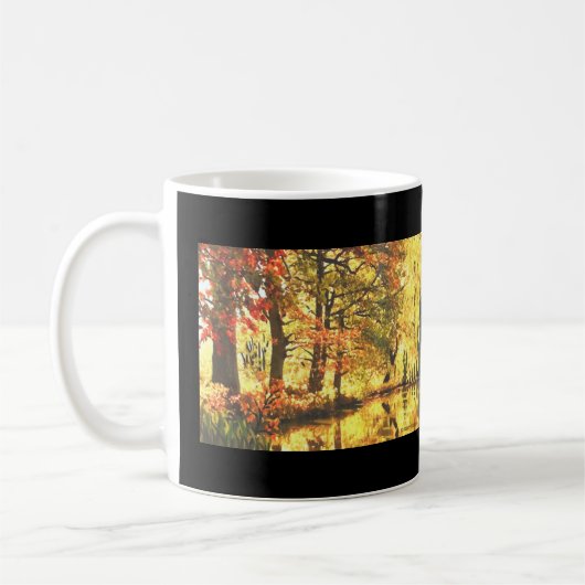 Herbstreflektionen Kaffeetasse (Links)