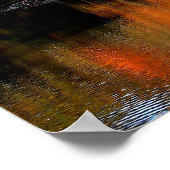 Herbstreflektionen Poster (Ecke)