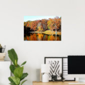 Herbstreflektionen Poster (Heimbüro)