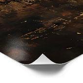 Herbstreflektionen Poster (Ecke)