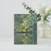 Herbstreflektionen Postkarte (Stehend Vorderseite)