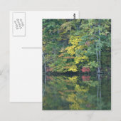 Herbstreflektionen Postkarte (Vorne/Hinten)