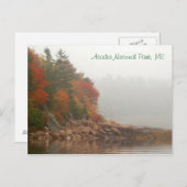 Herbstreflektionen Postkarte (Vorne/Hinten)