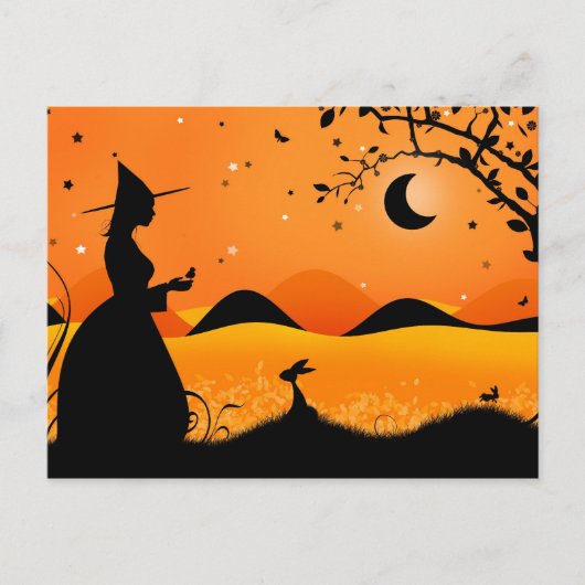 Herbstreflektionen Postkarte (Vorderseite)