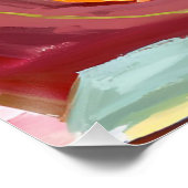 Herbstreflektionen: Schwarzer Mann lesen Poster (Ecke)