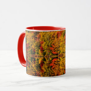 Herbstreflexion am Russell Pond New Hampshire Tasse