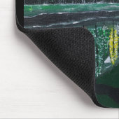 Herbstreflexionsmalerei von Alfred Fox Mousepad (Ecke)