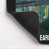 Herbstreflexionsmalerei von Alfred Fox Mousepad (Ecke)