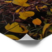 Herbstregen, Poster (Ecke)