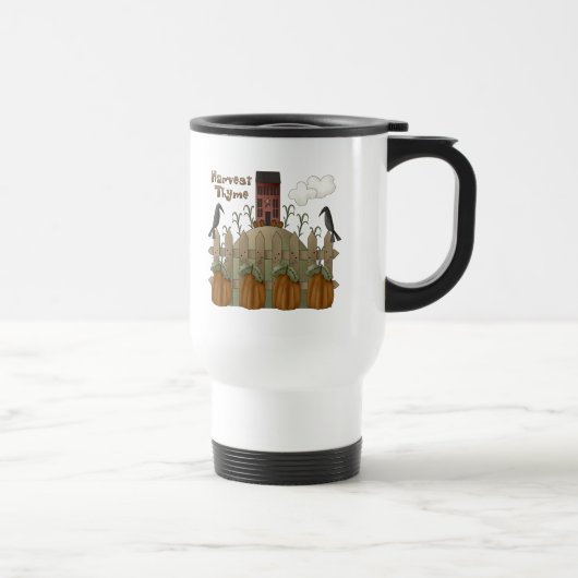 Herbstreise "Ernte Thyme" Umarmung Reisebecher (Rechts)