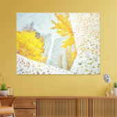 Herbstrennen Leinwanddruck (Insitu (Wohnzimmer))