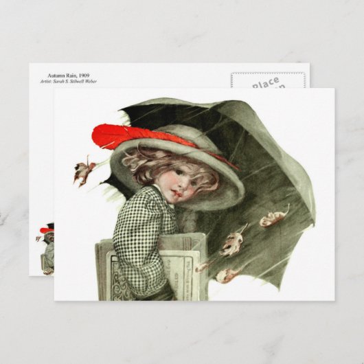 Herbstrennen Postkarte (Vorne/Hinten)