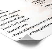 Herbstrezept für eine glückliche Ehe Neugeburt Ges Poster (Ecke)