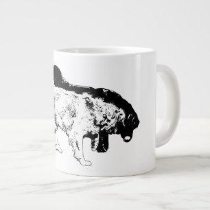 Herbstrivalität beim ersten Licht Jumbo-Tasse