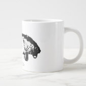 Herbstrivalität beim ersten Licht Jumbo-Tasse (Rechts)
