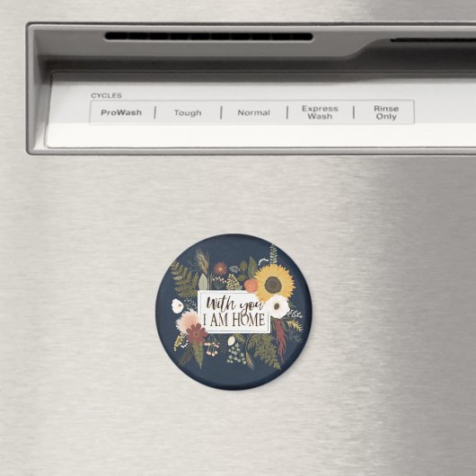 Herbstromane III | Mit Ihnen bin ich Zuhause Magnet (In Situ (Geschirrspüler))