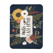 Herbstromane III | Mit Ihnen bin ich Zuhause Magnet (Vertikal)