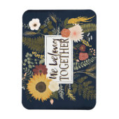 Herbstromane IV | Wir gehören zusammen Magnet (Vertikal)