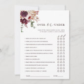 Herbstromane über oder unter bearbeitbarer Karte (Vorderseite)