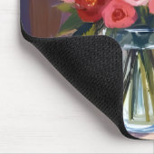 Herbstrosenstrauß Floral Herbst Mousepad (Ecke)